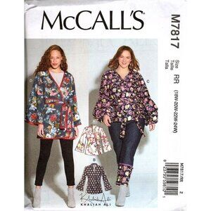 McCall's M7817 Misses 18W to 24W Light Jacket 4 Variations Uncut Sewing Pattern